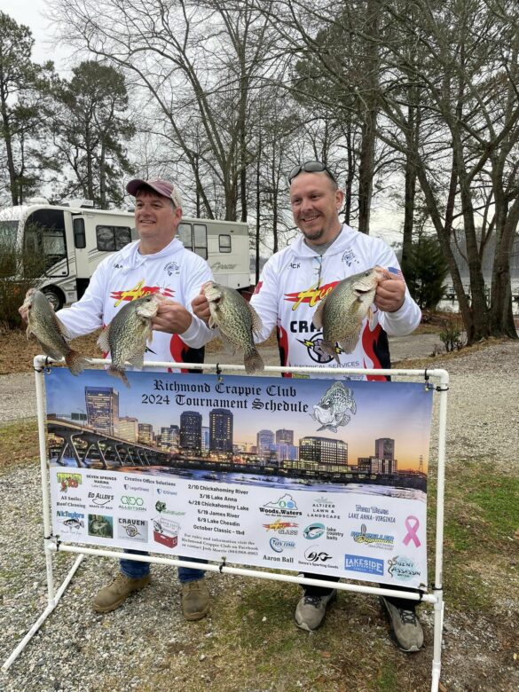 Crappie Tourney Fishermen On The Late Night Live Show 